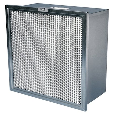 Aaf Flanders Box Filter; Fibre Glass Media; 24 in. X 24 in. X 12 in. Nominal Size; Varicel 331-946-148